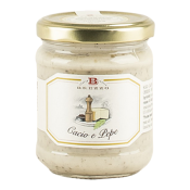 Sauce Cacio e Pepe au Pecorino Romano DOP Brezzo - 180 gr 100% Italien