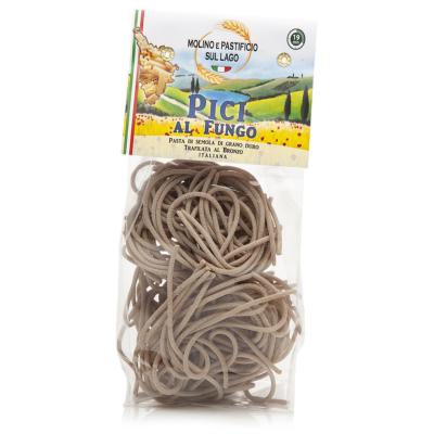 Pâtes Artisanales Pici aux Cèpes " Molino e Pastificio sul Lago " - 250 gr de Pâtes Toscanes à Zéro Km