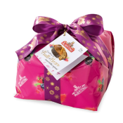 Panettone aux fruits des bois Sans glaage "Albertengo" emball  la main - 1000 gr