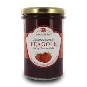 Confiture Extra de fraise au sucre de canne Brezzo - 350 gr Italienne